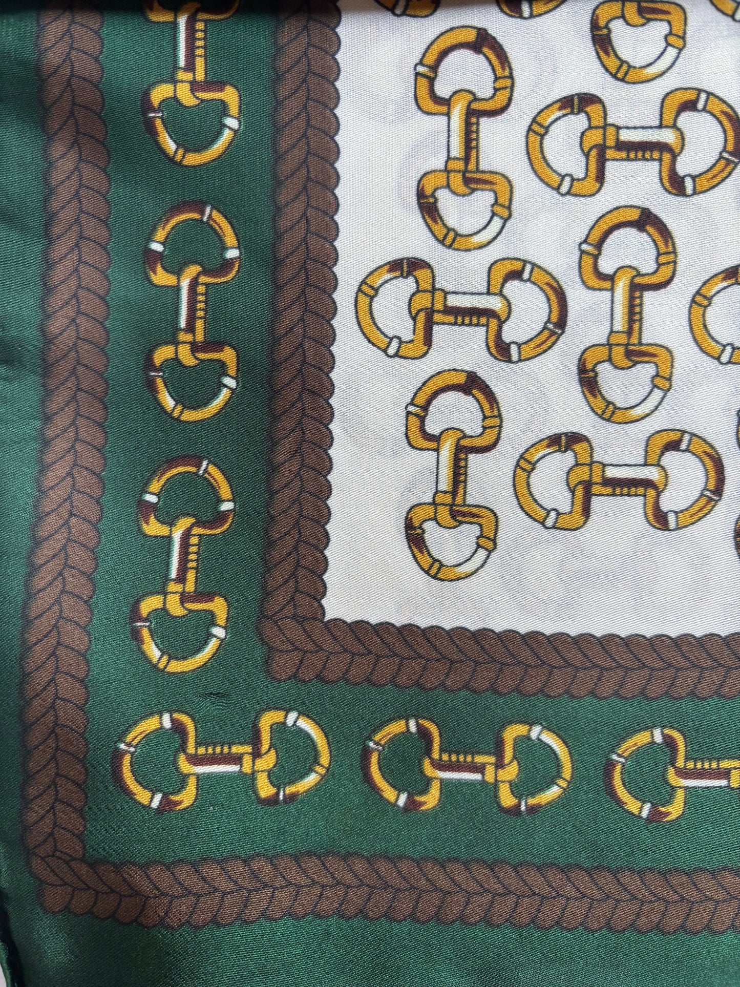 Greenwich Polo Scarf Green