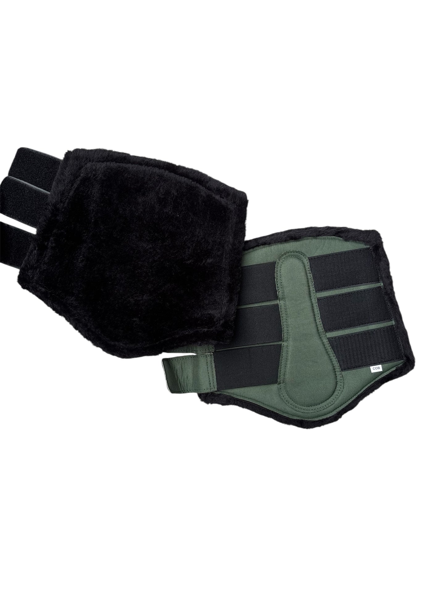 🌿 Hunter Green Brushing Boots with Faux Fleece – | Small Town Girl