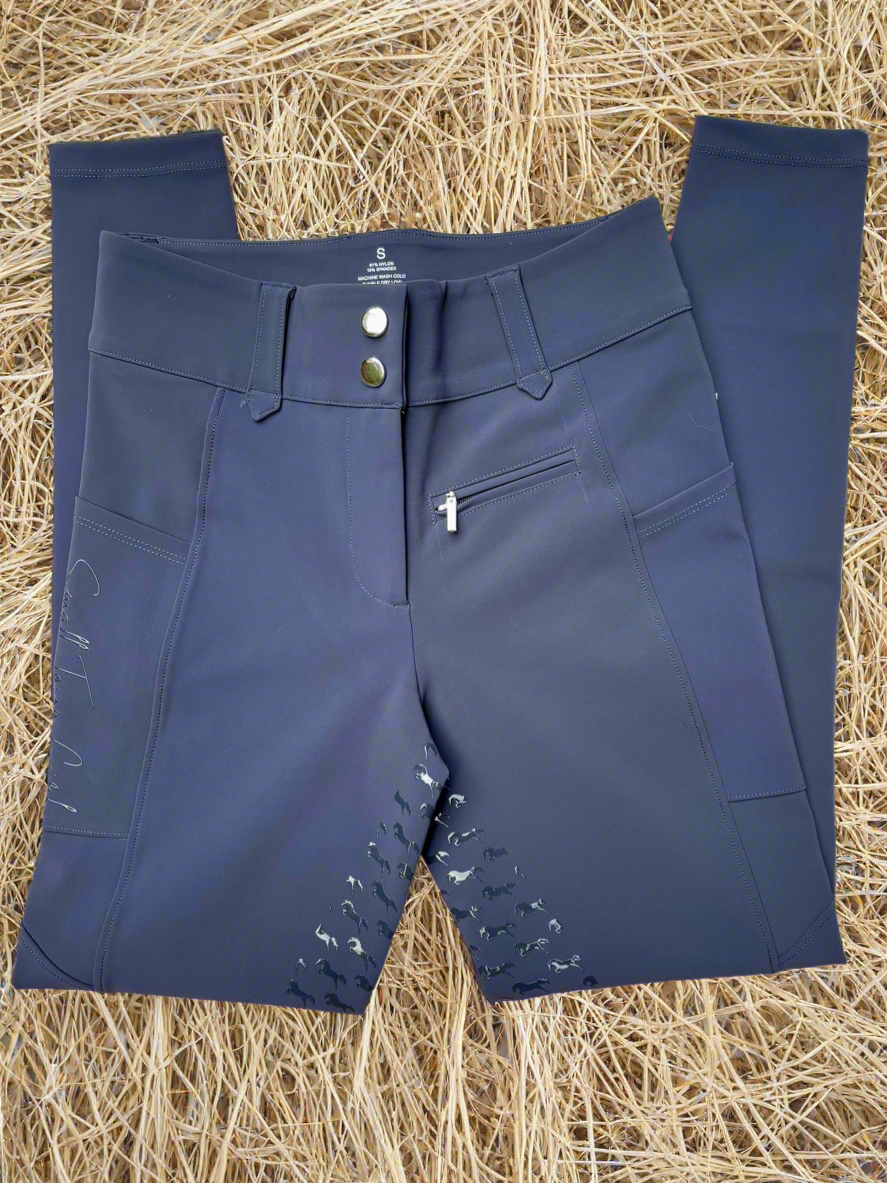 Navy Blue - Full-Seat Silicone Grip