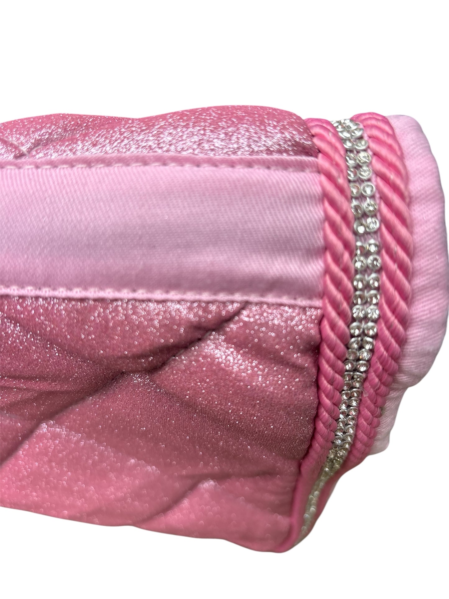 š Pink Glitter & Rhinestone Saddle Pad ā Glam Equestrian Style | Small Town Girl