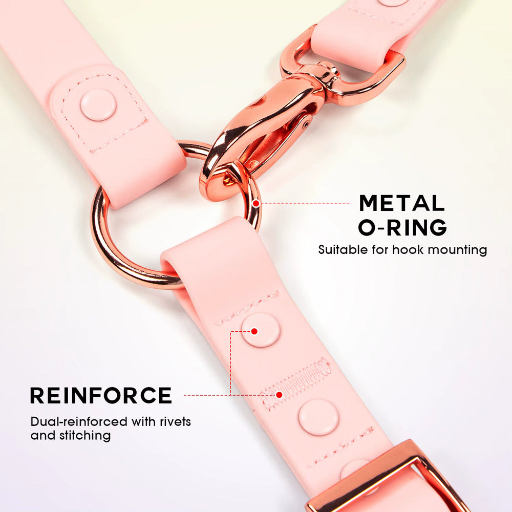 Baby Pink Waterproof Horse Halter – Adjustable, Durable & Weather-Resistant
