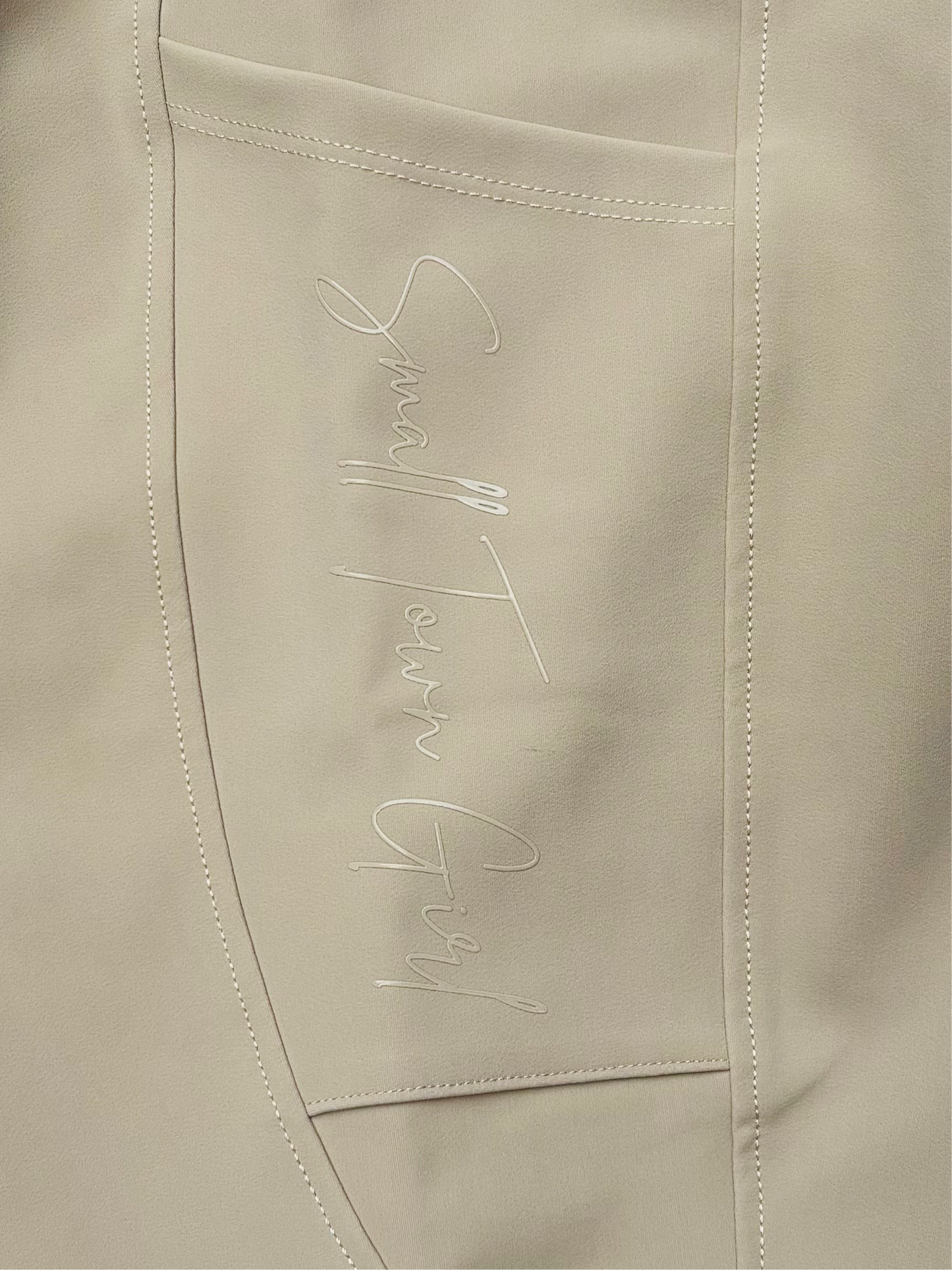 Beige Breeches- Full-seat silicone grip