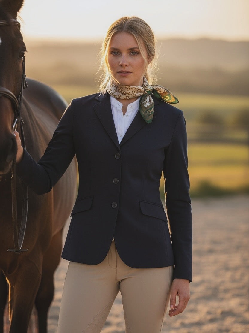 Greenwich Polo Scarf Green