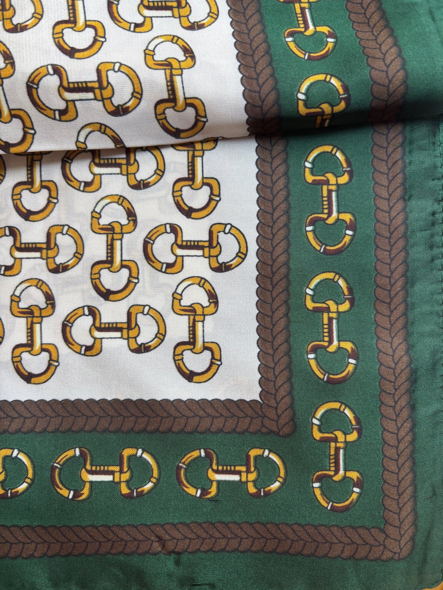 Greenwich Polo Scarf Green