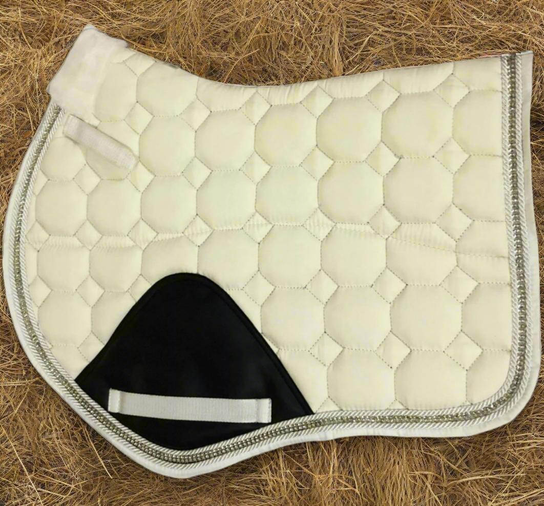 General Purpose/Jump Saddle Pad White