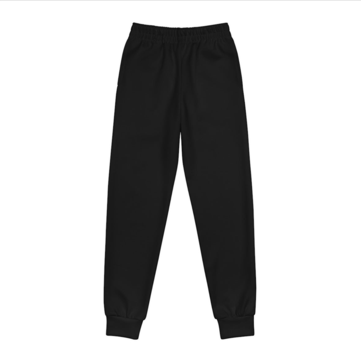 Black Sweatpants with back pocket- horse logo and signature logo