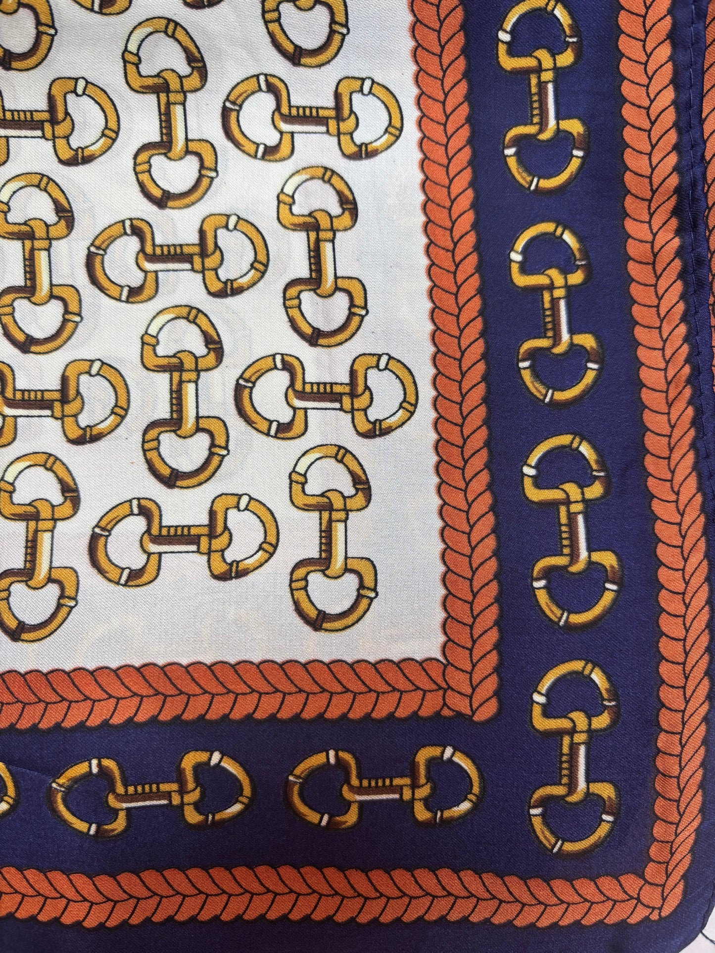 Greenwich Polo scarf Blue