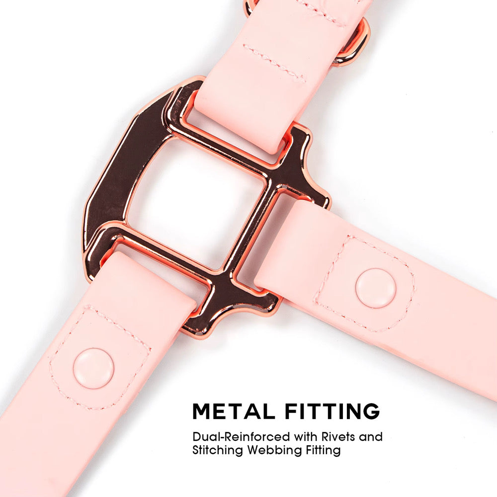 Baby Pink Waterproof Horse Halter – Adjustable, Durable & Weather-Resistant