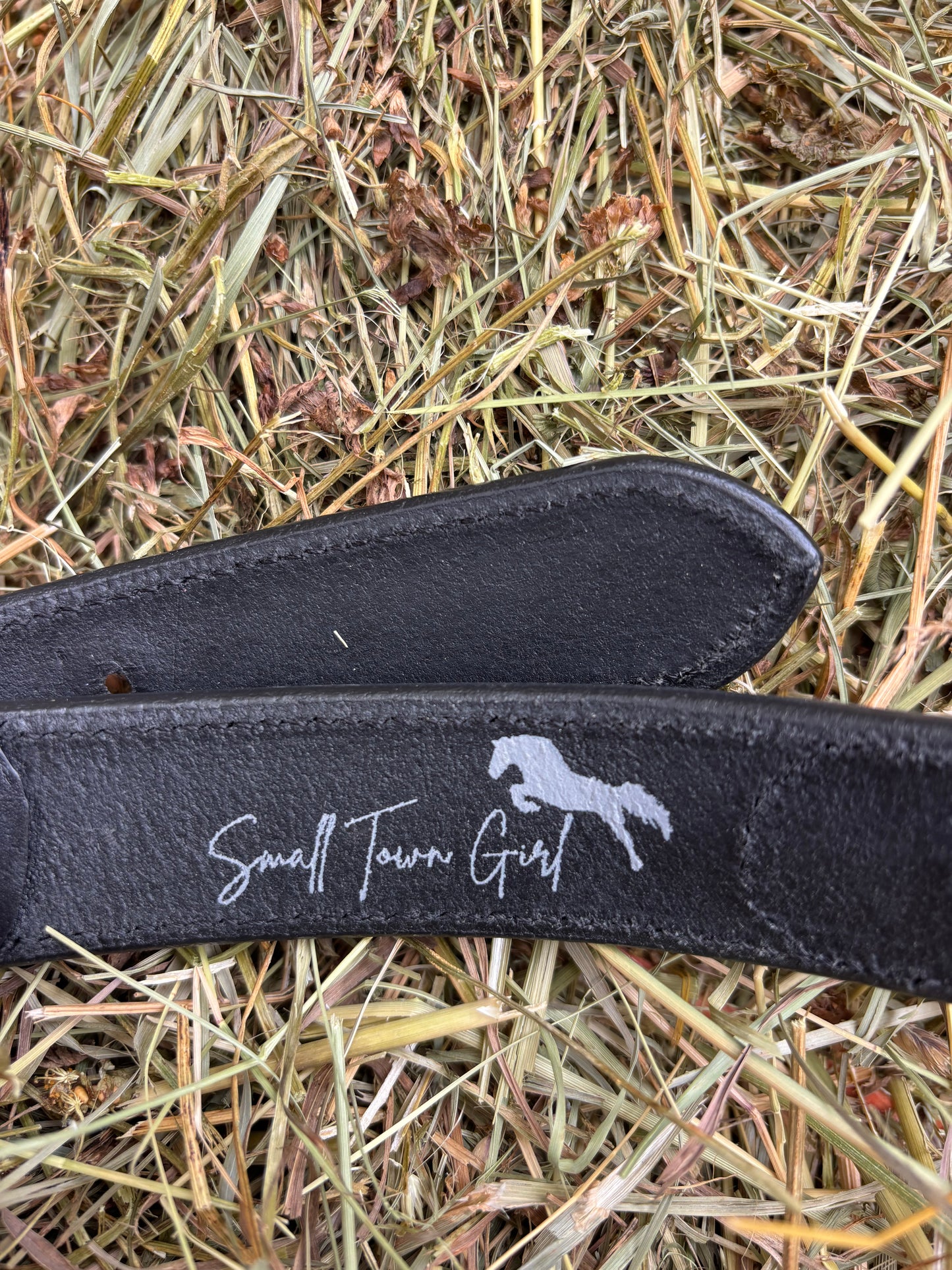 Lexington Belt | Black Leather Equestrian Bit Belt with Silver Hardware