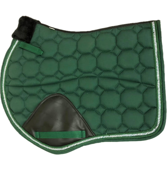 General Purpose/Jump Saddle Pad Emerald Green