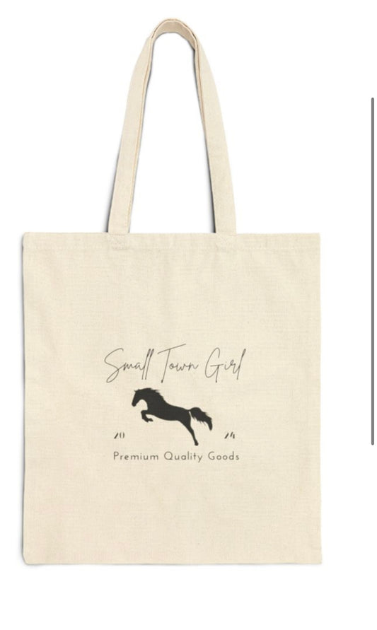 Cotton Canvas Tote Bag