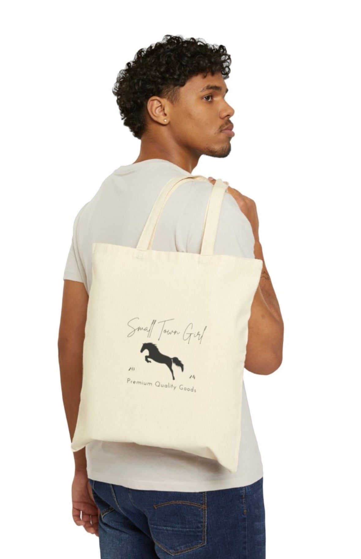 Cotton Canvas Tote Bag