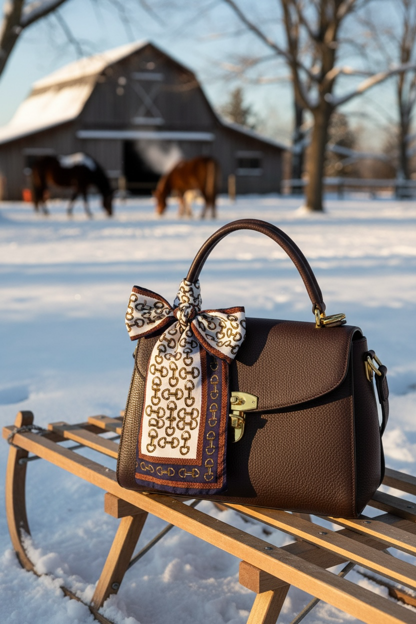 Greenwich Polo scarf Blue