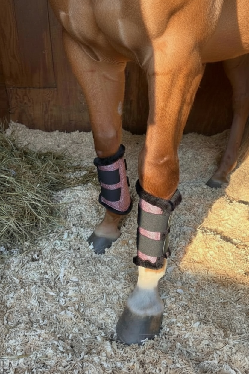 🎀 Pink Glitter Brushing Boots with Faux Fleece | Small Town Girl